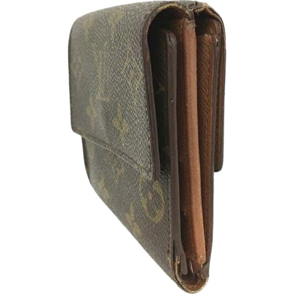 215127R Louis Vuitton Wallet Portefeiulle Elise Brown Monogram - Picture 4 of 9